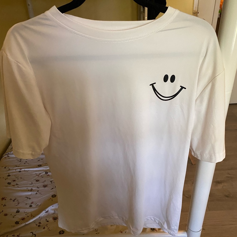 Soft white tee